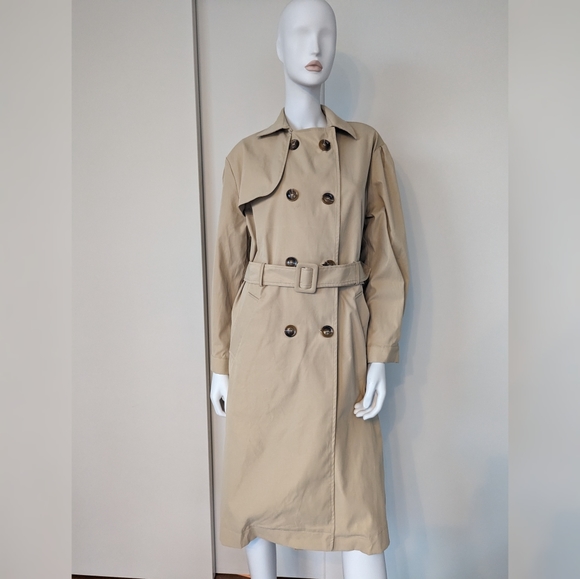 Heartloom Jackets & Blazers - Heartloom Beige Trenchcoat